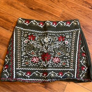 Embroidered skirt from Francesca’s